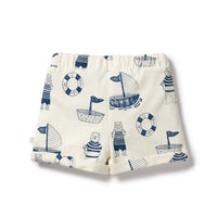 Wilson + Frenchy | Nautical Bear Organic Short