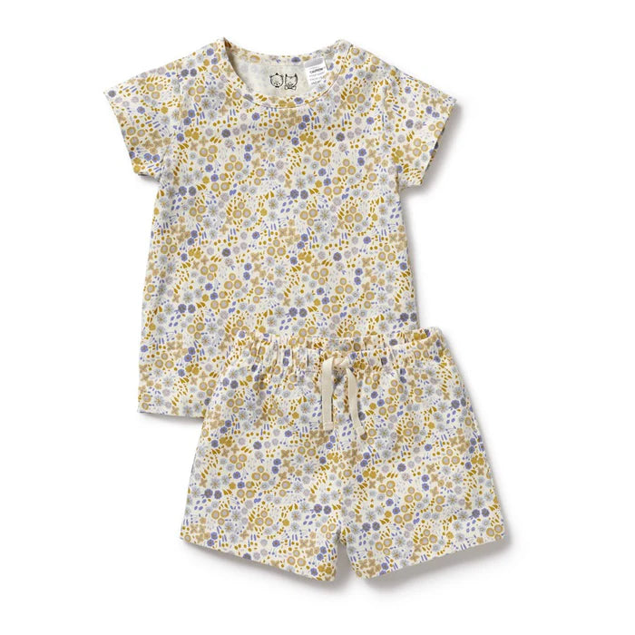 Wilson + Frenchy | Little Meadow Organic Short Sleeved Pyjamas