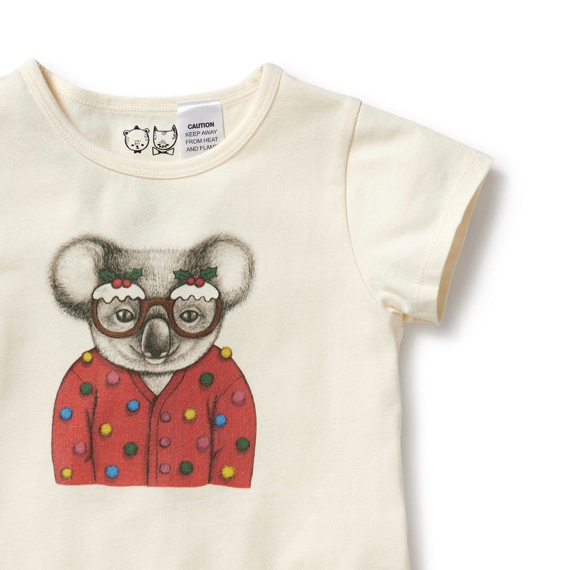 Wilson + Frenchy | Koala Organic Christmas Pyjamas