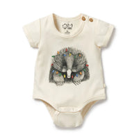 Wilson + Frenchy | Puggle Organic Christmas Bodysuit