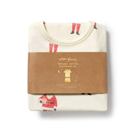 Wilson + Frenchy | Ho Ho Ho Organic Short-Sleeved Pyjamas
