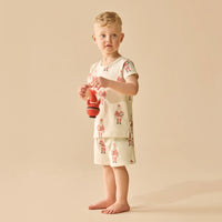 Wilson + Frenchy | Ho Ho Ho Organic Short-Sleeved Pyjamas