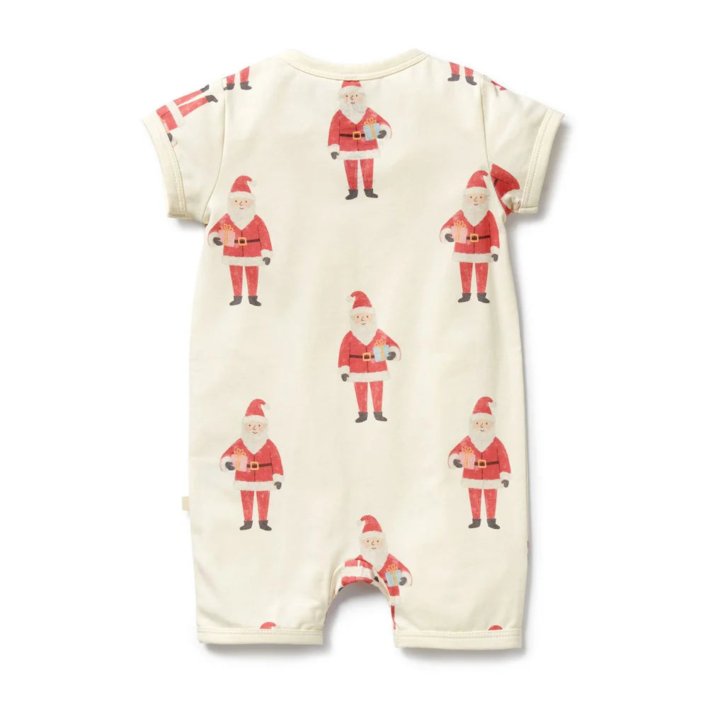 Wilson + Frenchy | Ho Ho Ho Organic Boiled Zipsuit