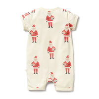Wilson + Frenchy | Ho Ho Ho Organic Boiled Zipsuit