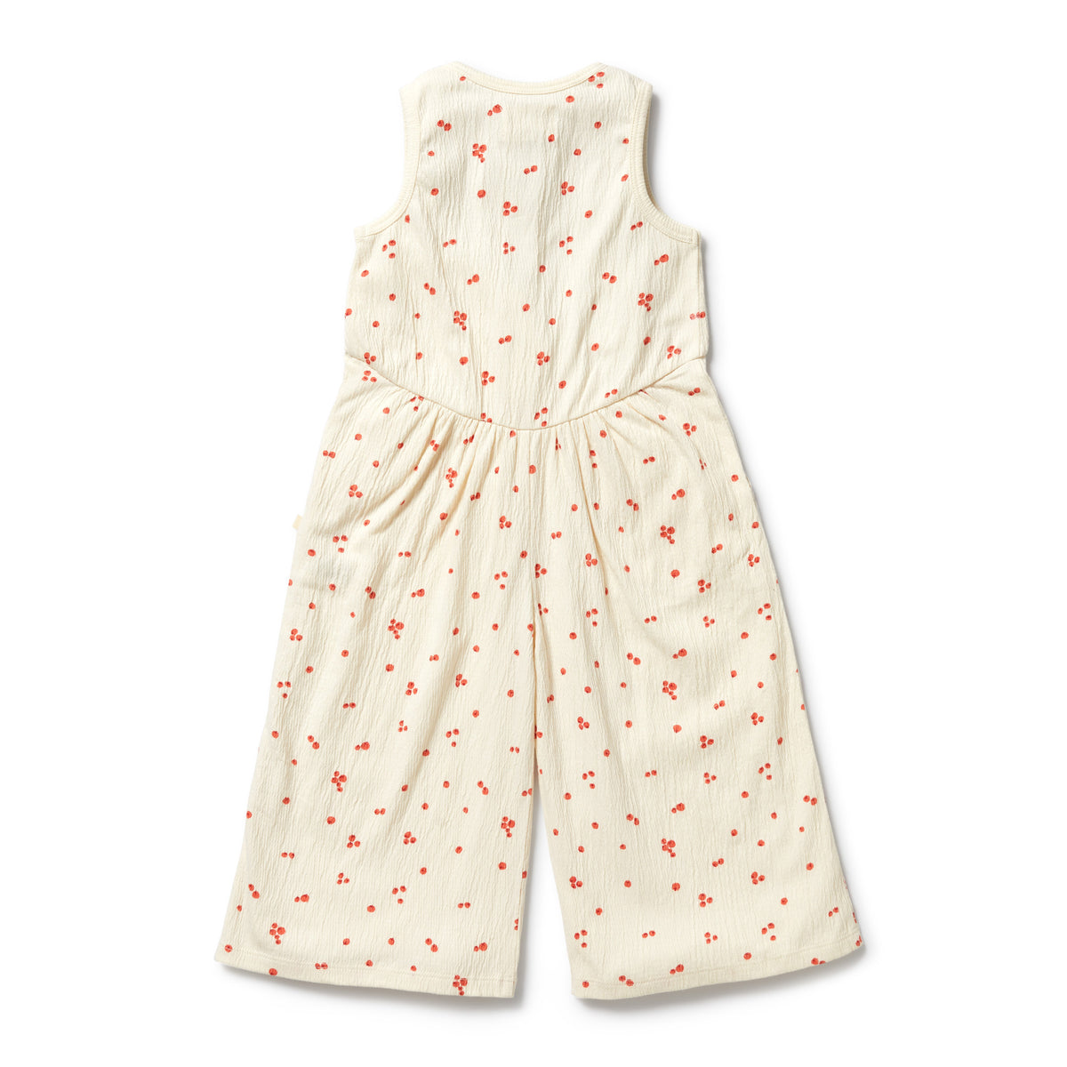 Wilson + Frenchy | Jolly Holly Organic Crinkle Jumpsuit