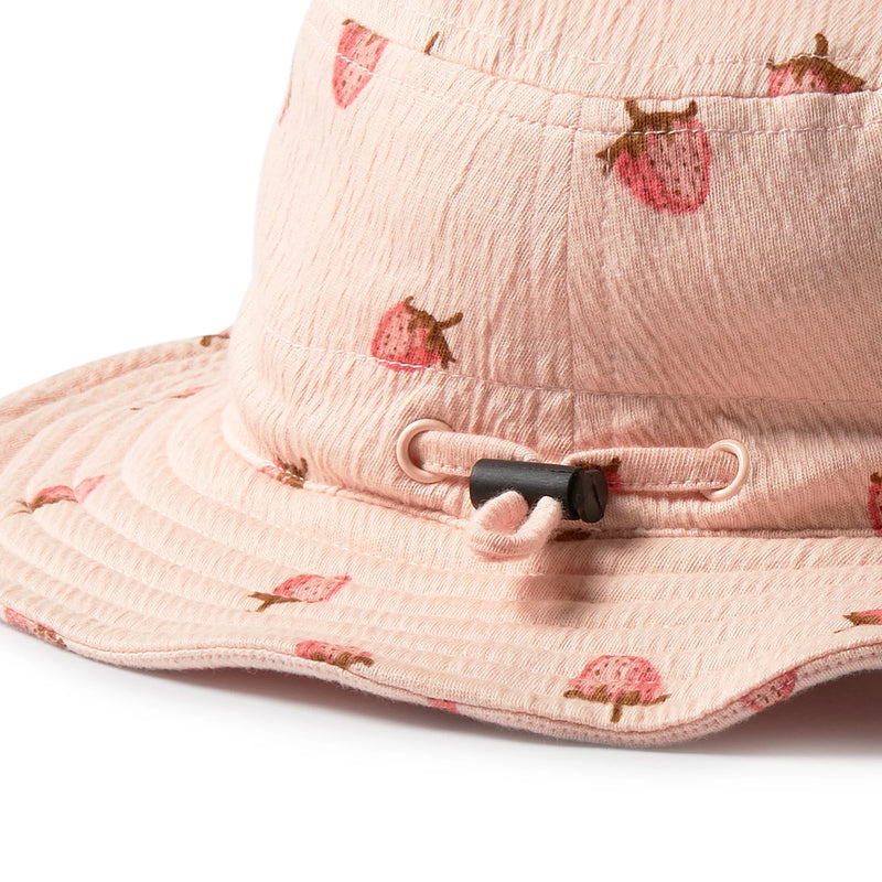 Wilson + Frenchy | Strawberry Kisses Organic Sun Hat