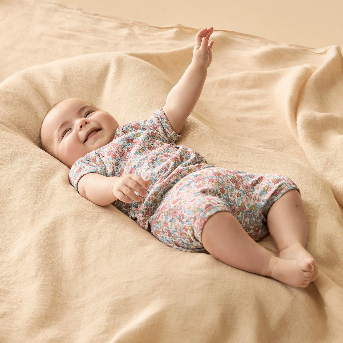Wilson + Frenchy | Summer Bloom Organic Kimono Set