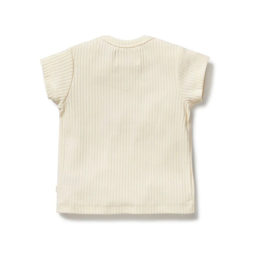Wilson + Frenchy | Lemon Leaf Embroidered Organic Tee
