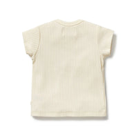 Wilson + Frenchy | Lemon Leaf Embroidered Organic Tee