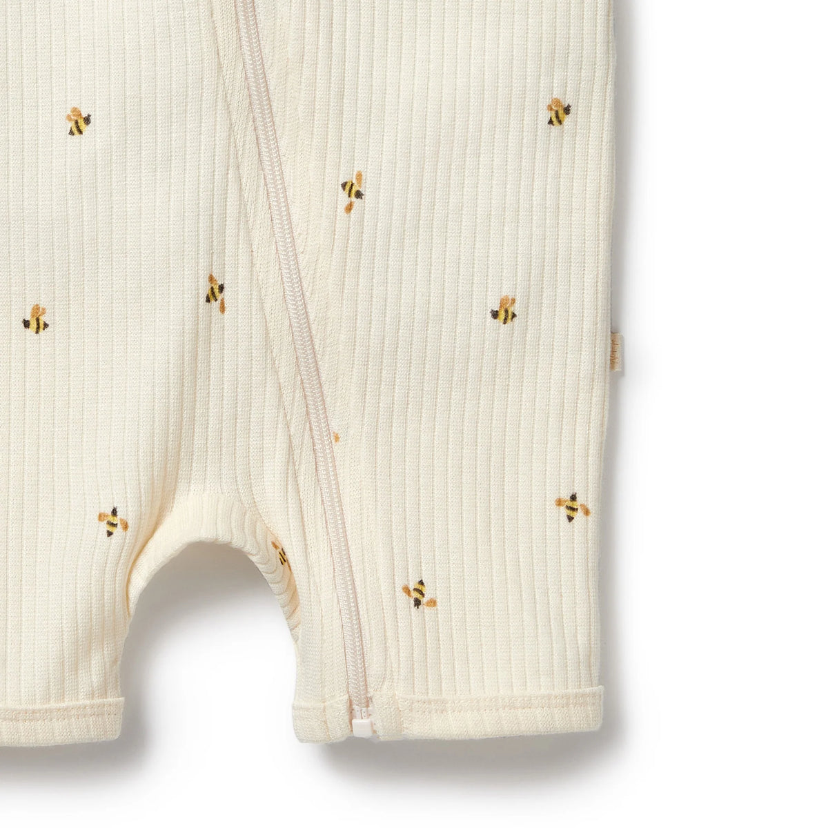 Wilson + Frenchy | Bee Mine Organic Boyleg Zipsuit