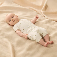 Wilson + Frenchy | Bee Mine Organic Boyleg Zipsuit