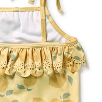 Wilson + Frenchy | Lemon Drop Cutwork Swimsuit