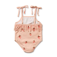 Wilson + Frenchy | Strawberry Kisses Cutwork Swimsuit