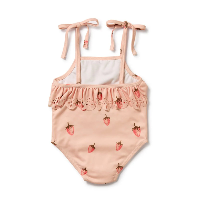 Wilson + Frenchy | Strawberry Kisses Cutwork Swimsuit