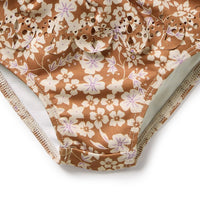 Wilson + Frenchy | Hazel Floral Cutwork Rashie Swimset