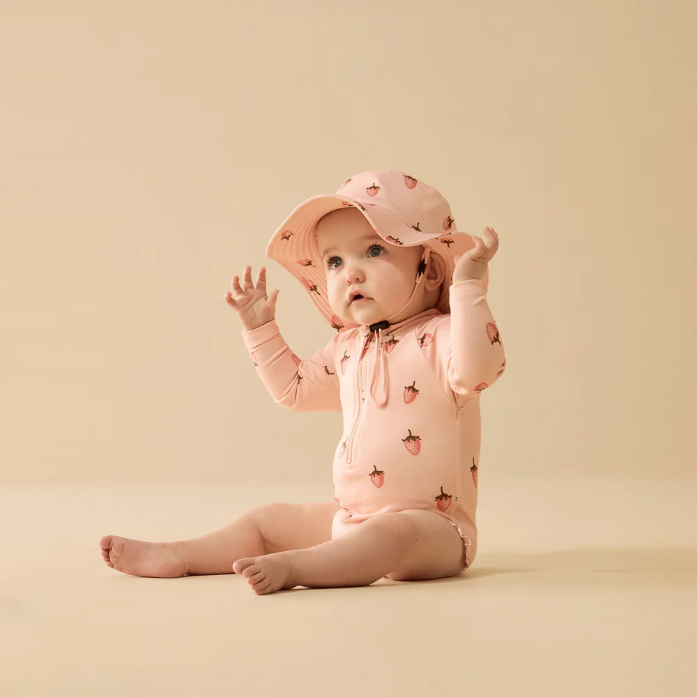 Wilson + Frenchy | Strawberry Kisses Swim Sun Hat