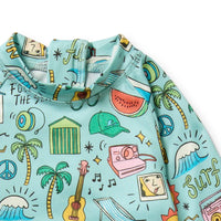 Wilson + Frenchy | Sun, Surf & Sea Rashie Swim Set