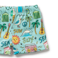 Wilson + Frenchy | Sun, Surf & Sea Rashie Swim Set