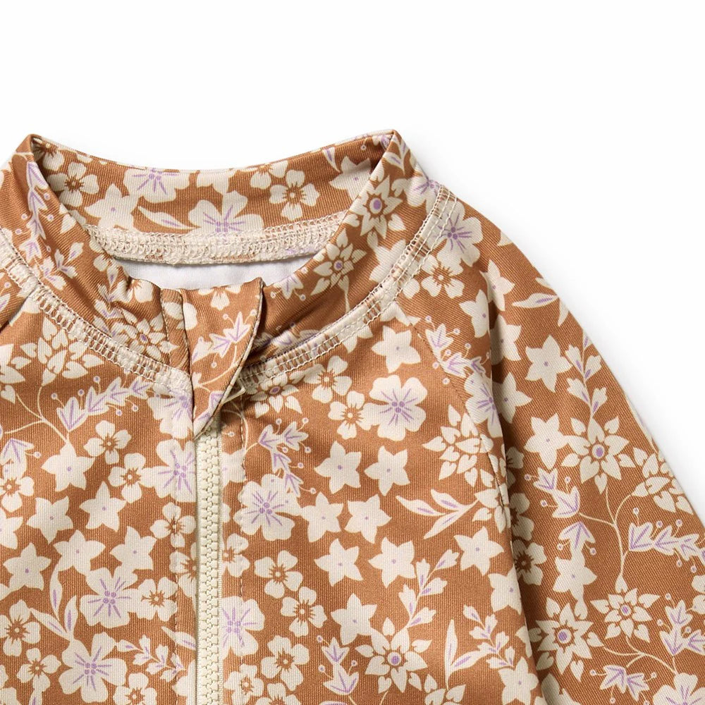 Wilson + Frenchy | Hazel Floral Long Sleeved Swim Suit