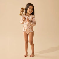 Wilson + Frenchy | Hazel Floral Long Sleeved Swim Suit