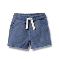 Wilson + Frenchy | Deep Blue Organic Terry Short