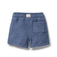 Wilson + Frenchy | Deep Blue Organic Terry Short