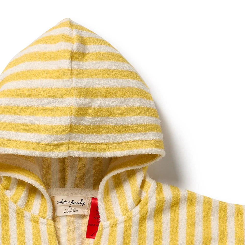 Wilson + Frenchy | Honey Wave Organic Terry Hooded Poncho