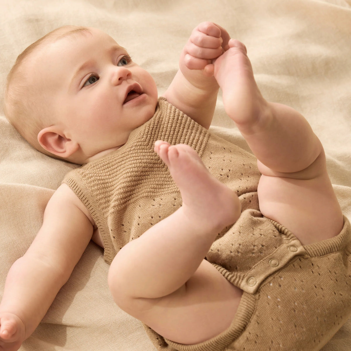 Wilson + Frenchy | Oat Organic Knitted Bodysuit