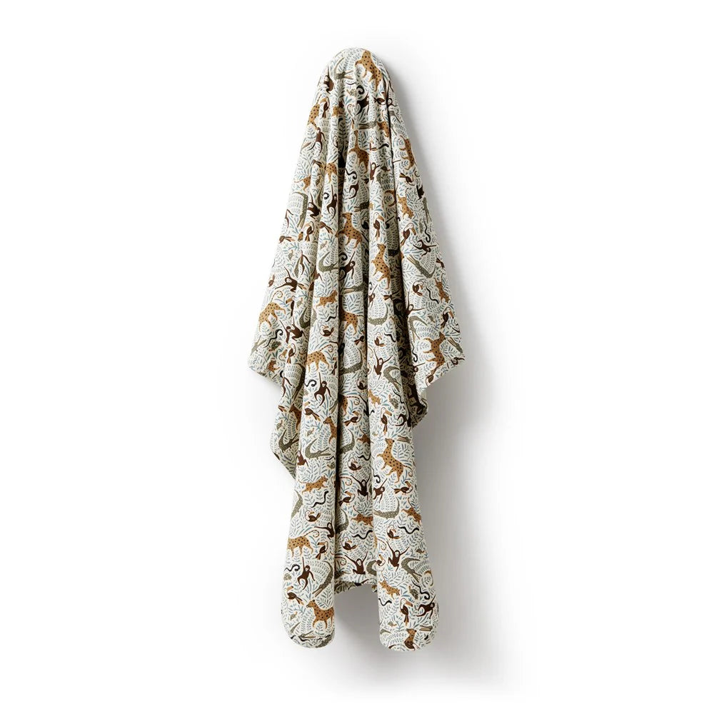 Wilson + Frenchy | Mini Jungle Organic Bunny Rug