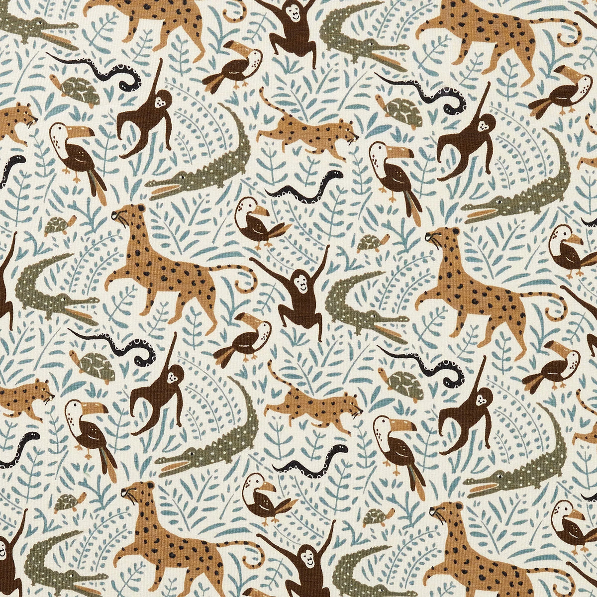 Wilson + Frenchy | Mini Jungle Organic Cot Sheet