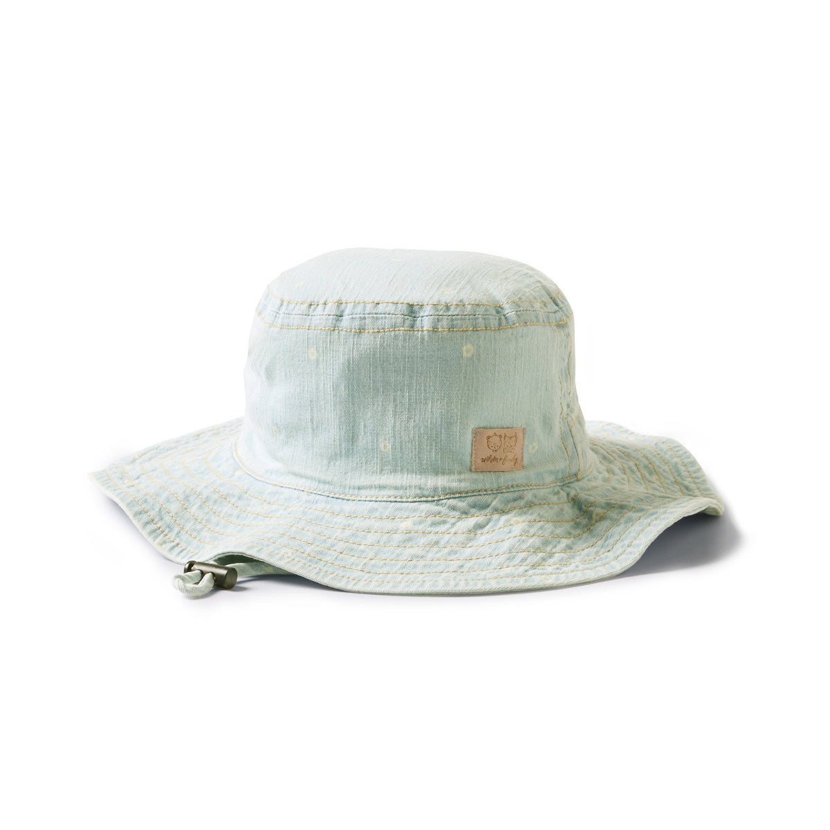 Wilson + Frenchy | Ditsy Daisy Organic Denim Sun Hat