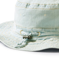 Wilson + Frenchy | Ditsy Daisy Organic Denim Sun Hat