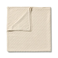 Wilson + Frenchy | Milk Cloud Organic Knitted Chevron Blanket