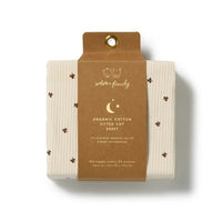 Wilson + Frenchy | My Lucky Charm Organic Cot Sheet
