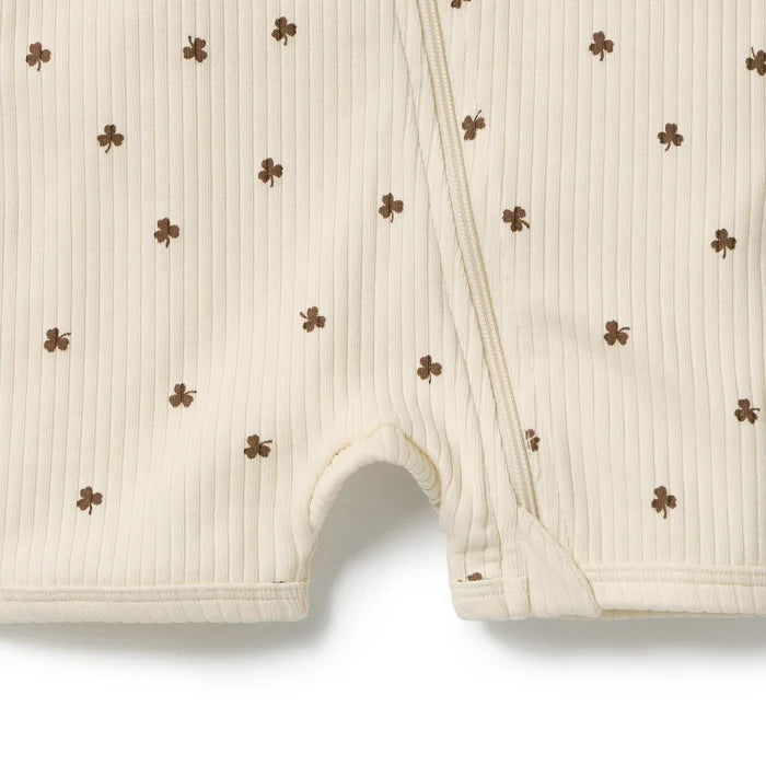 Wilson + Frenchy | My Lucky Charm Organic Boyleg Zipsuit