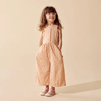 Wilson + Frenchy | Checkerberry Organic Crinkle Jumpsuit