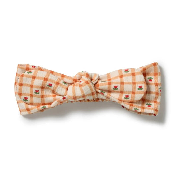 Wilson + Frenchy | Checkerberry Organic Crinkle Headband