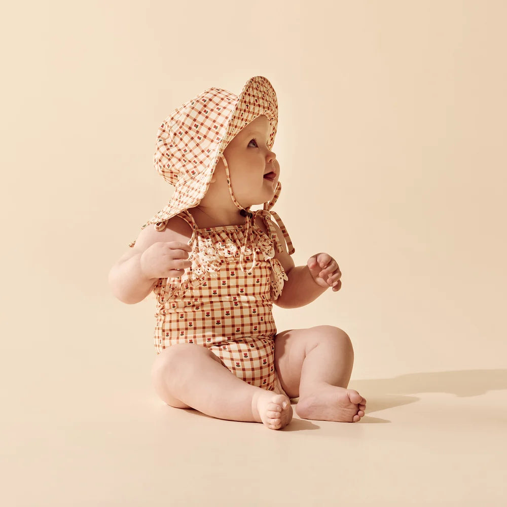 Wilson & Frenchy | Checkerberry Swim Sun Hat