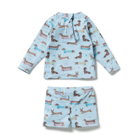 Wilson + Frenchy | Dashing Rashie Swim Set