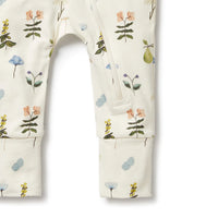 Wilson + Frenchy | Petit Garden Organic Zipsuit with Feet