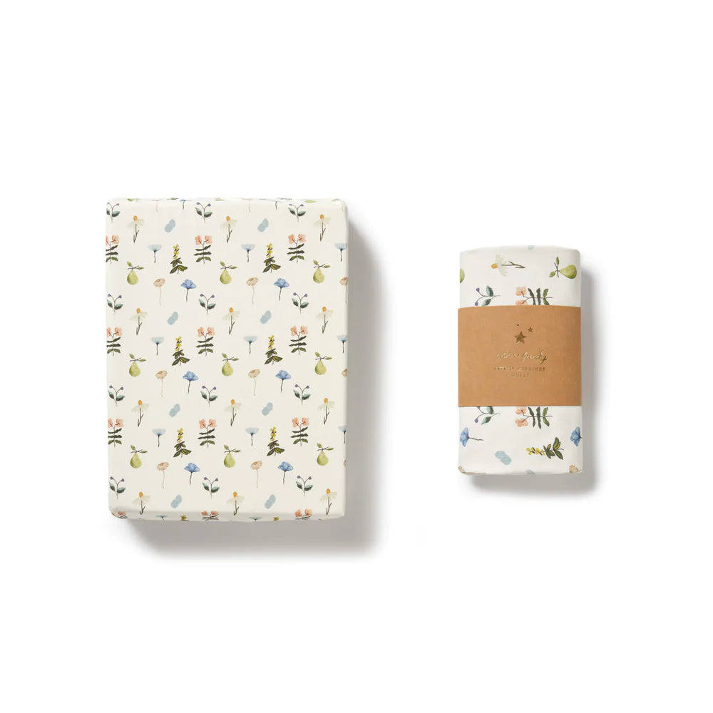 Wilson + Frenchy | Petit Garden Organic Cot Sheet