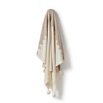 Wilson + Frenchy | Almond Fleck Knitted Jacquard Blanket