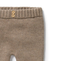 Wilson + Frenchy | Walnut Knitted Legging