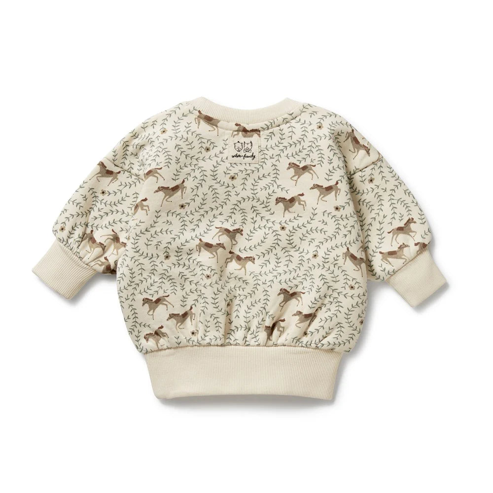Wilson + Frenchy | Trixie Horse Organic Terry Sweat