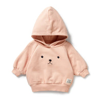 Wilson + Frenchy | Blush Pink Organic Terry Hooded Sweat