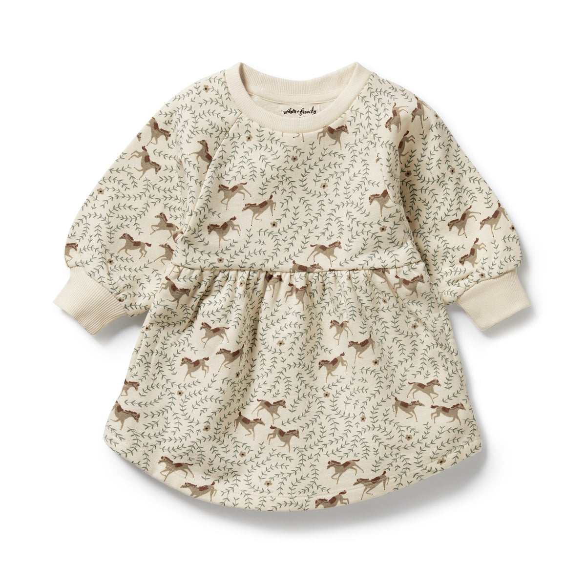 Wilson + Frenchy | Trixie Horse Organic Terry Sweat Dress