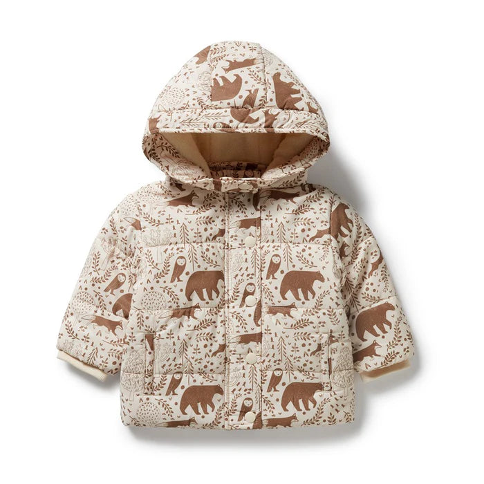 Wilson + Frenchy | Winter Forest Puffer Jacket
