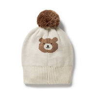 Wilson + Frenchy | Beary Cute Organic Knitted Jacquard Jumper