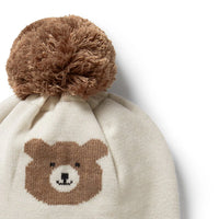 Wilson + Frenchy | Beary Cute Knitted Jacquard Beanie