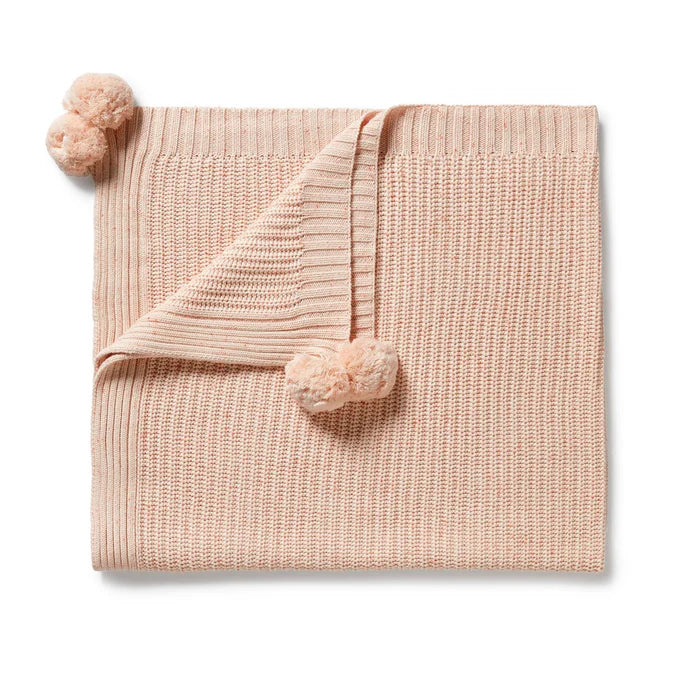 Wilson + Frenchy | Fairy Floss Organic Knitted Blanket